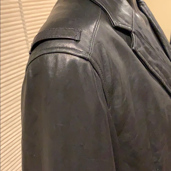 Theory men’s 100% washed leather sports coat NWT - Picture 3 of 16